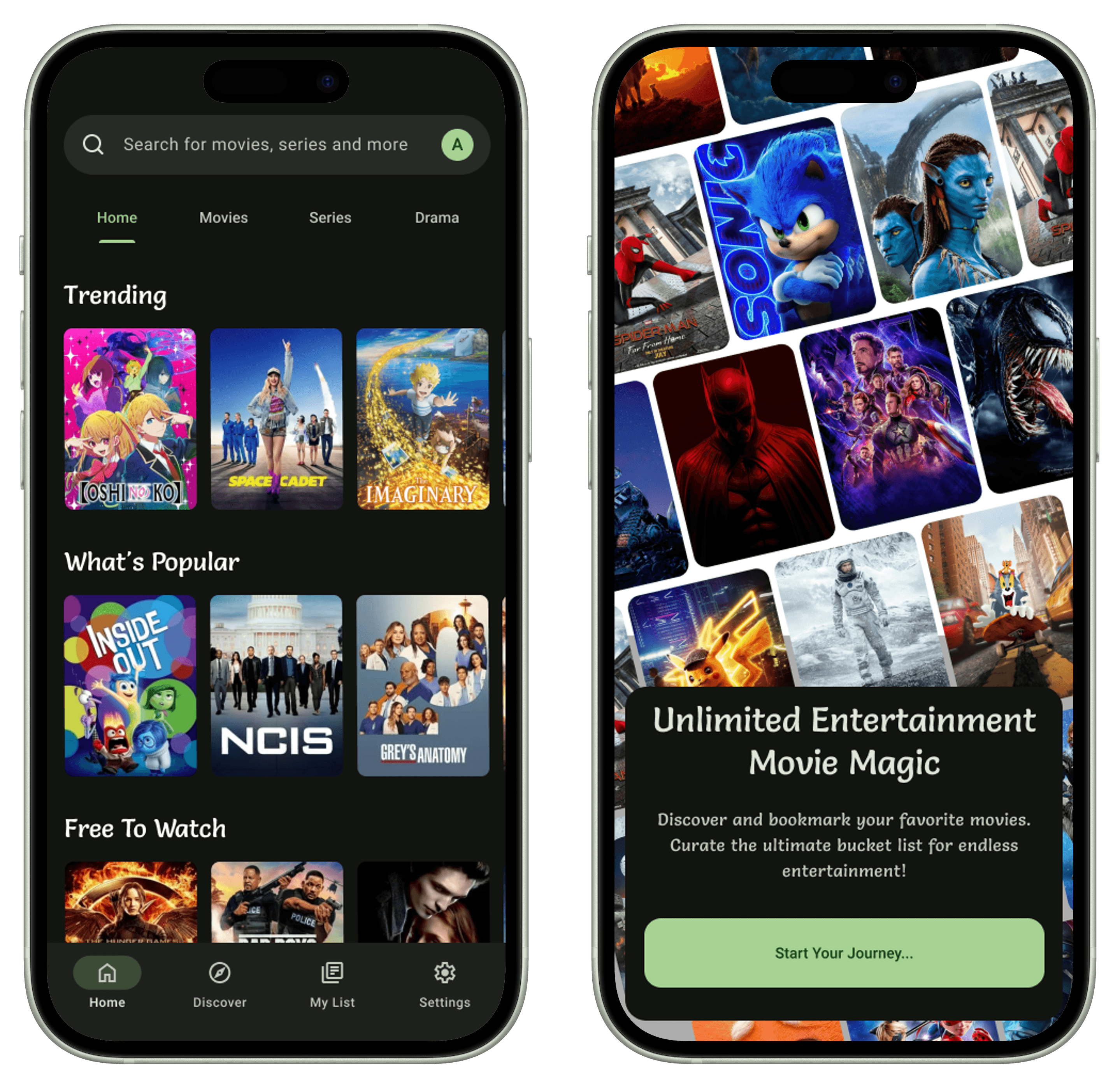 Movie Streaming App