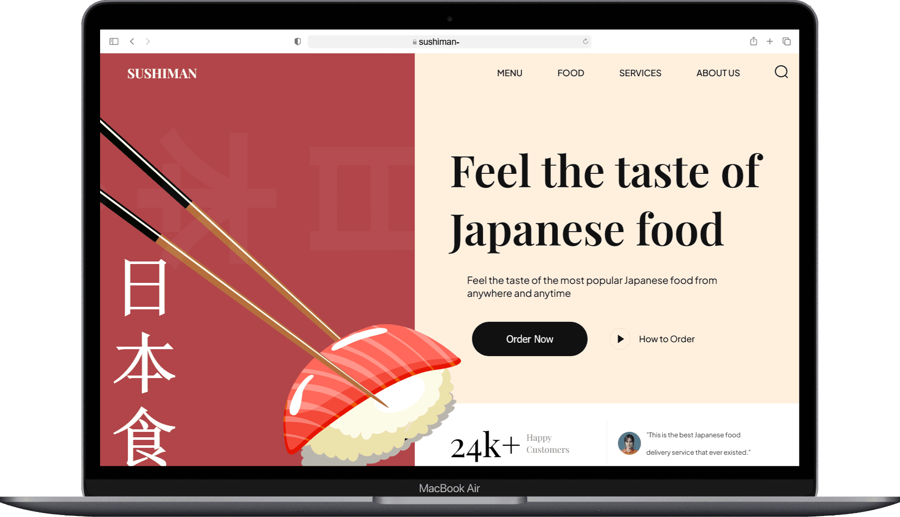 Sushi Website